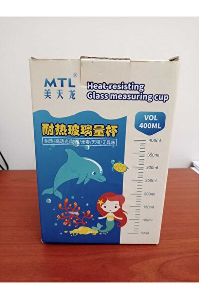 MTL Heat-Resisting Glass Measuring Cup 400ml