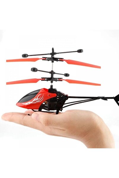 dalimag Elicopter de jucărie cu senzor, reîncărcabil, lumini, 30 cm, set 1 bu...