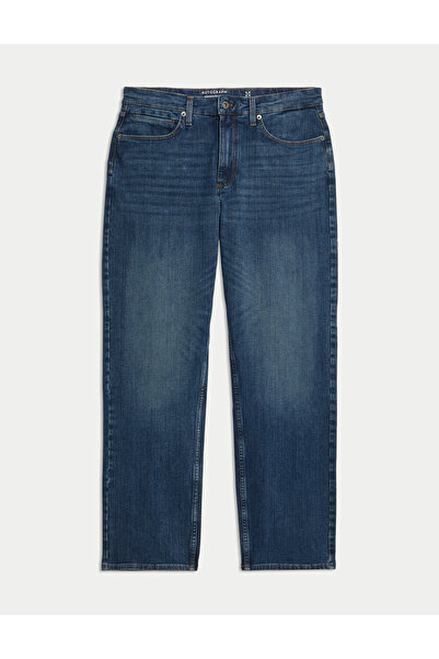 Marks & Spencer Straight Leg 360 Flex Streç Jean Pantolon