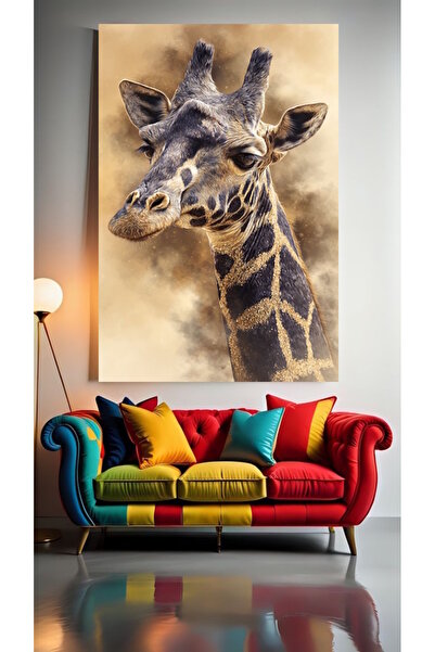 özkacar GIRAFFE 2 Home Wall Salon Salon de înfrumusețare Birou Magazin Decora...