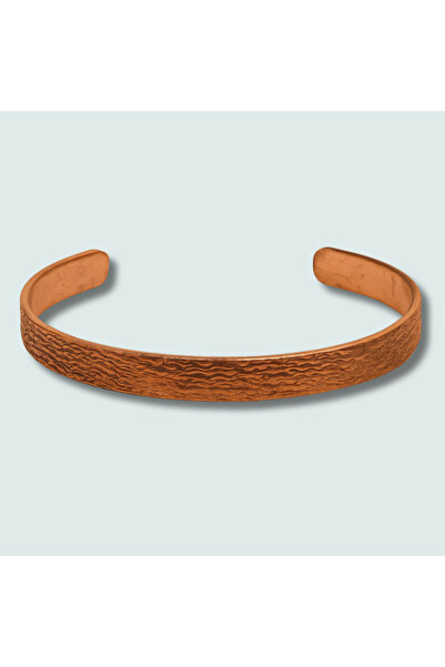 Tesbihane سوار نحاسي للرجال - نمط متموج - هيكل مرن