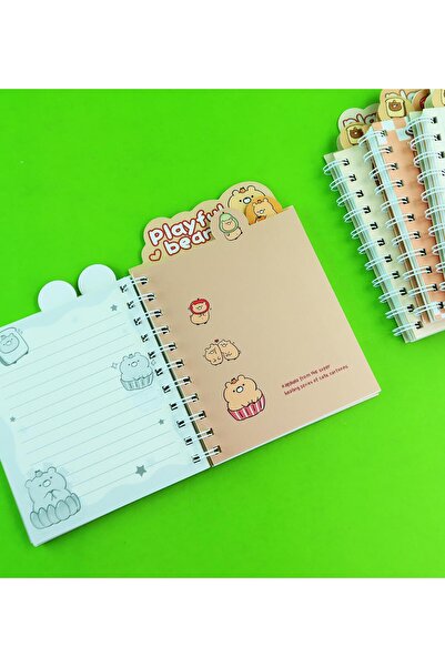 Gift Moda Capybara 4-Compartment Lined Notebook - Bm-1877