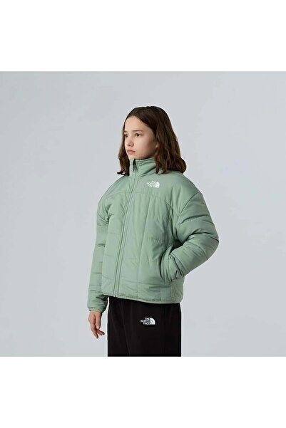 THE NORTH FACE Çift Taraflı Shasta Kız Çocuk Ceket NF0A88UCBQ11 Yeşil-XXL