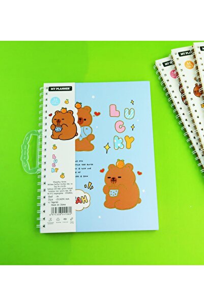 Gift Moda Capybara A4 Sketchbook – 45 Sheets / 250 Gr / Spiral Binding