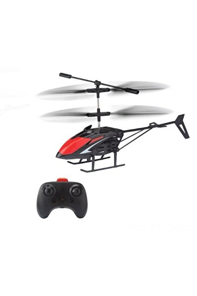 dalimag Хеликоптер с дистанционно управление, черно/червено, LED светлина, об...