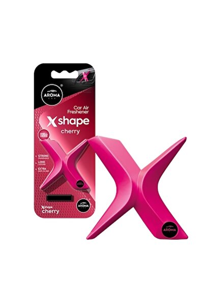 Aromacar Odorizant auto, Aroma Car, Formă de cireșă, Suport pentru ventilație...