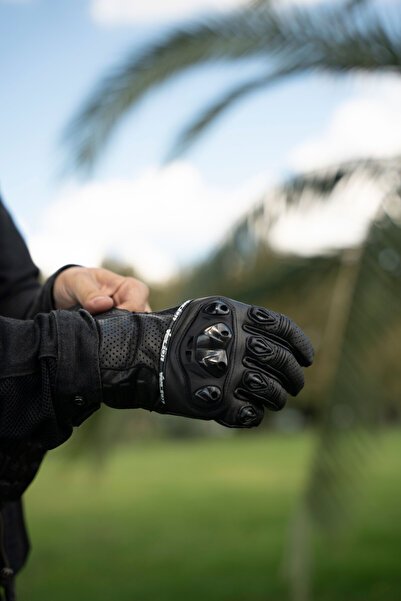 Tech90 Cruizer Profesyonel Korumalı Motosiklet Eldiveni