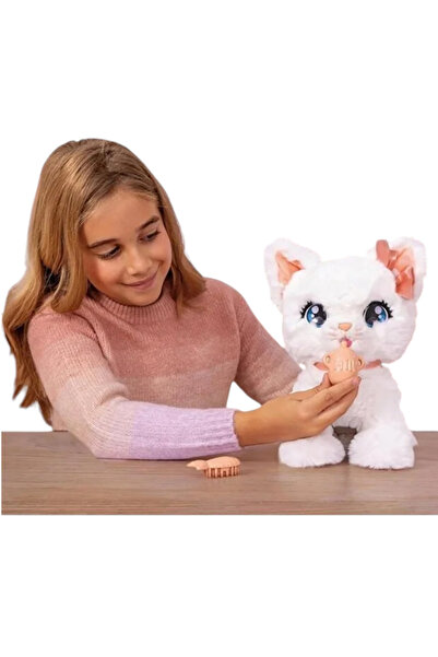 Sunman CLUB PETZ 907737 PELÜŞ SEVİMLİ KEDİCİK BELLA FONKSİYONLU HAREKETLİ SESLİ 18M+