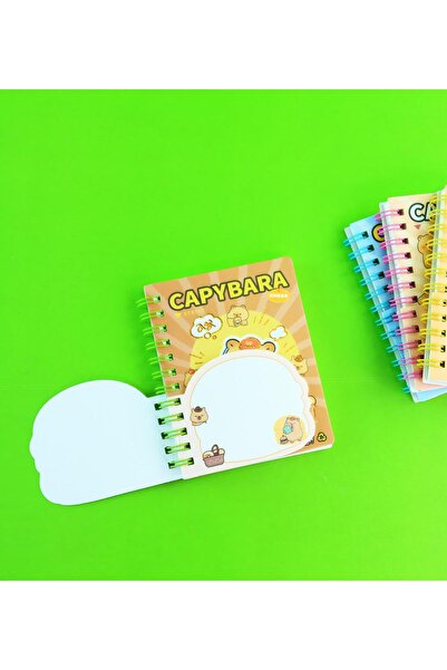 Gift Moda Capybara Spiral Lined Notebook