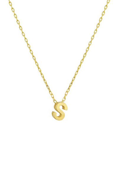 Gimora Kadın Mini S Harfli Kolye