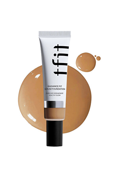 INNY TFIT - RADIANCE FIT SERUM FOUNDATION N4.5 CAMEL, 30g illuminating founda...