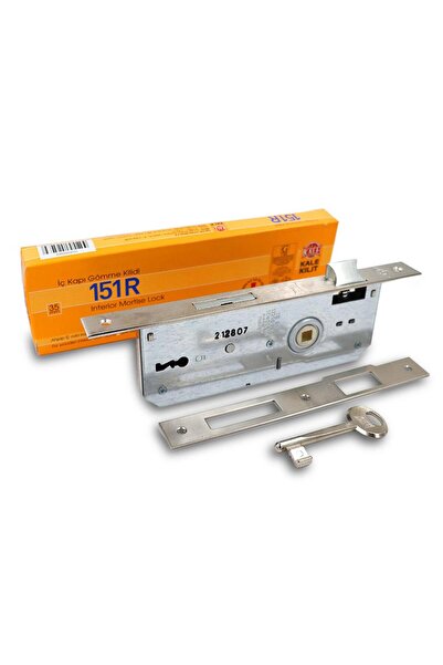 NZB Mortise Lock Keyed Body Lock Pvc Wood Wc Bathroom Interior Room Door Without Cylinder Without Barrel 35 mm