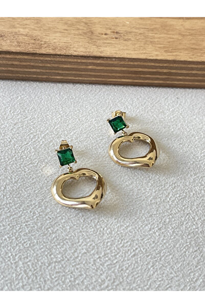 Rupen Kraft 316 L Surgical Steel Gold Model Design Steel Earrings