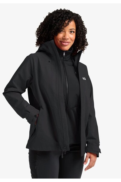 Jack Wolfskin Wild Places 3İn1 Jkt W Kadın Mont A65258