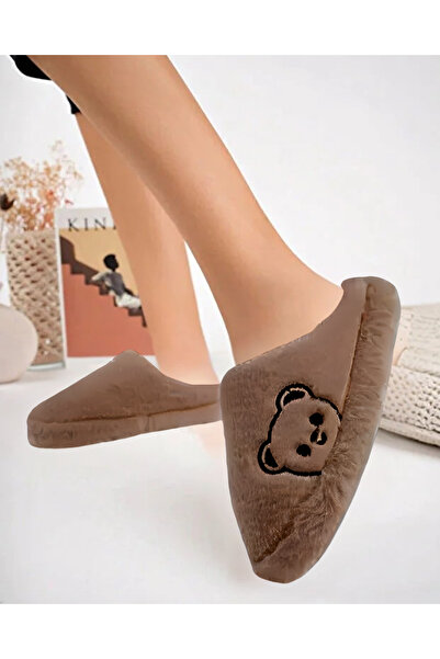 waykon Παντόφλες σπιτιού με κέντημα αρκουδάκι