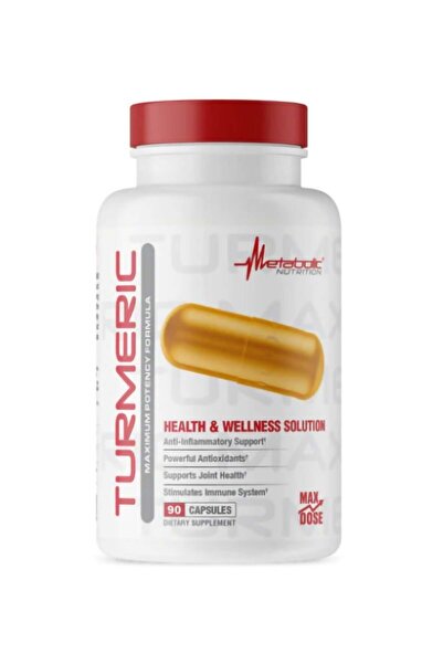 Metabolic Nutrition كبسولات الكركم 90 كبسولة