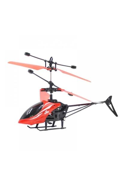 dalimag Elicopter cu inducție, roșu, 15,5x3,2x10,5cm, set de jucării pentru c...