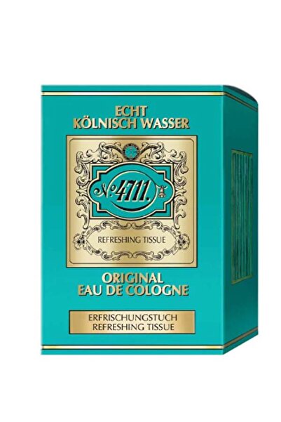 4711 ECHT KOLNISCH WASSER 4711 مناديل منعشة أصلية 3 مل × 10 قطع