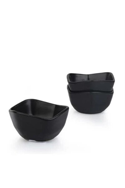 ACAR MAT SİYAH LİLYUM 4'LÜ ÇEREZLİK 11CM