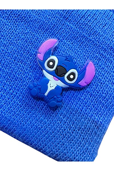 Buki'nin Atölyesi Шапка з фігуркою Stitch Стандартний розмір Діти Дорослі сумісний