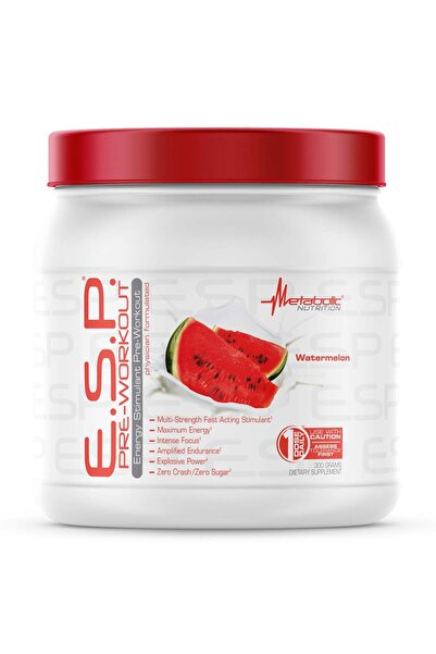 Metabolic Nutrition إي.إس.بي. ما قبل التمرين، 300 غرام بطيخ