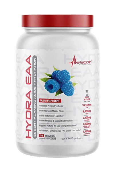 Metabolic Nutrition Hydra EAA Essential Amino Acid 1Kg Blue Raspberry