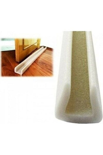 YGTAMBALAJ 2 bucăți de izolație albă cu burete sub ușă, care împiedică aerul ...