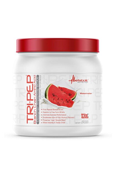 Metabolic Nutrition TRI-PEP BCAA (حمض أميني متفرع السلسلة) 400 جرام - بطيخ