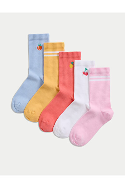 Marks & Spencer 5’li Pamuk Karışımlı Çoraplar
