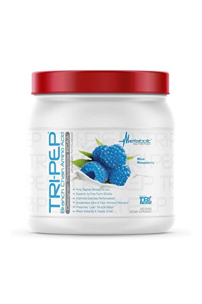 Metabolic Nutrition TRI-PEP BCAA (حمض أميني متفرع السلسلة) 400 جرام - توت أزرق
