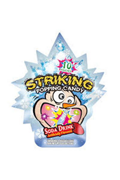 Striking حلوى بوبينغ 15 جم - مشروب غازي فلفي × 48