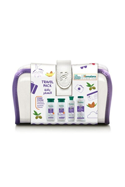 Himalaya هيمالايا طقم اطفال 4 قطعة العنايه بالرضيع للسفر