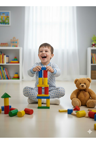 ÖZLEM BEBE 7-16 Yaş Arası Açık Mavi Puan Ara Dolgu 2.5 Tog Uyku Tulumu