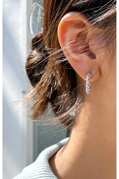 Inovius Cercei eleganti argintii