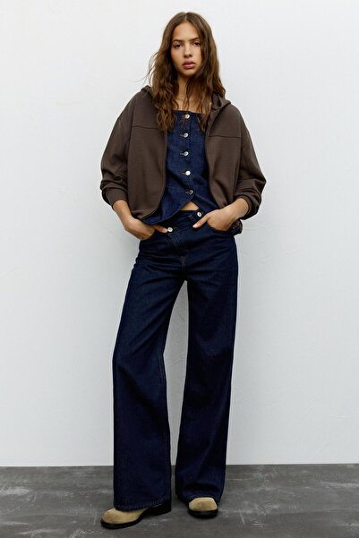 Pull & Bear Balon kapüşonlu sweatshirt