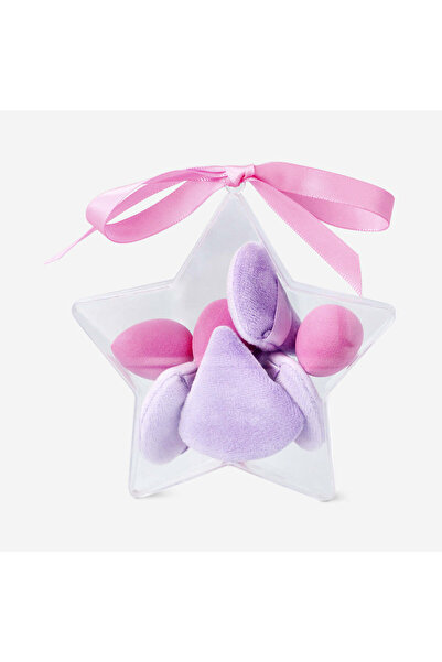 Flying Tiger Copenhagen Yıldız Şeklinde Kutuda 8'li Makyaj Süngeri ve Ped Seti