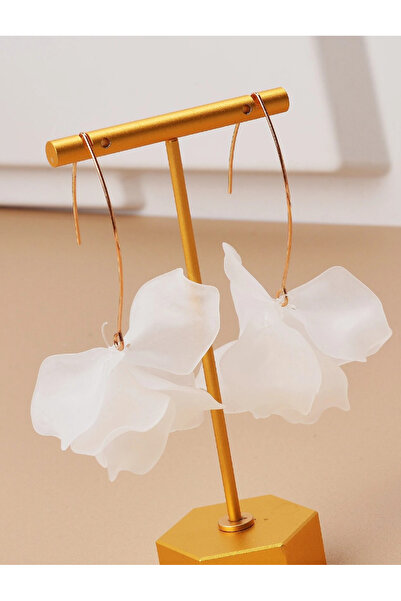 Inovius Cercei Floare Alba - 33613