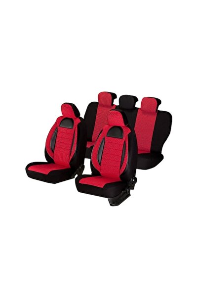 Umbrella Red Seat Cover Set -