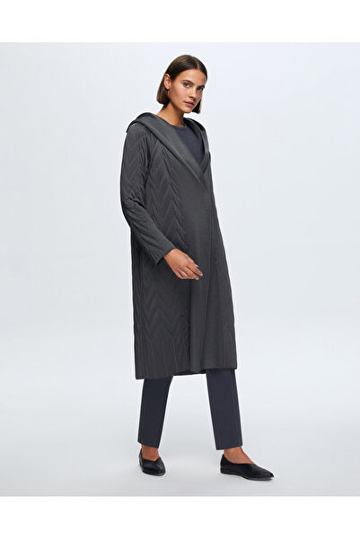 MISS DALIDA T24K-8023 Kapişonlu Kapitone Kap OGGİ-BULLET