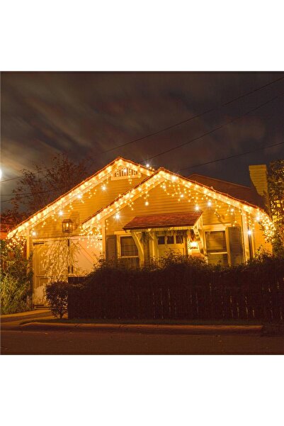 SERSIMO Ghirlandă luminoasă tip perdea cu 300 LED-uri, 12m, pentru interior/e...