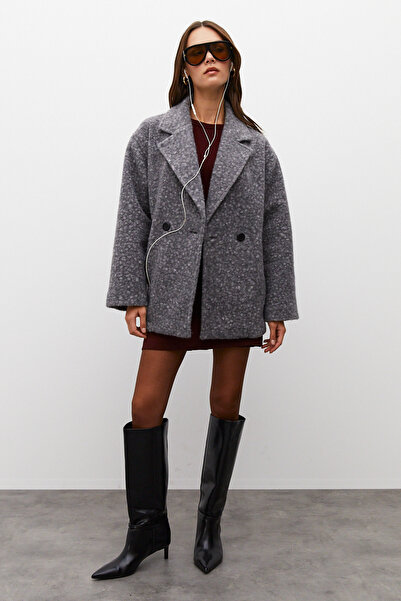 urban focus Double Breasted Short Coat