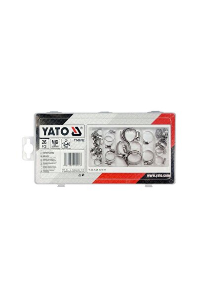 yato Set of 26 hose clamps YT-06782