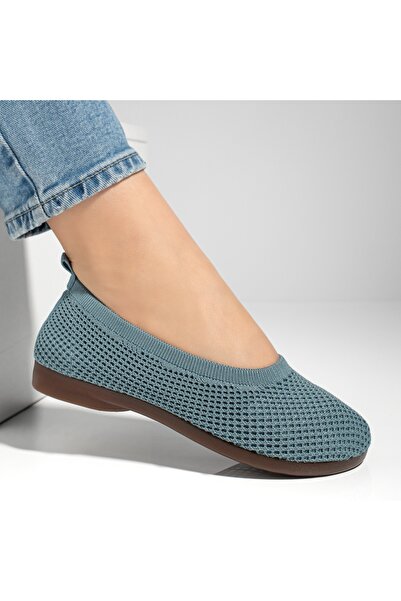 BMoD Women's light blue fabric flat-soled espadrilles MOD13064
