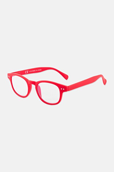 A & A Glasses Men WR-S4940S Round Reading Glasses, Red