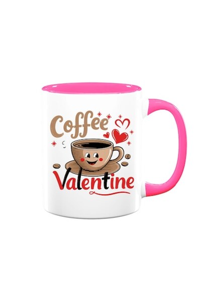 OEM Cană personalizată cu mesaj: „Coffee Valentine”, Betaprint, design cafea,...