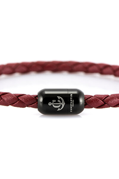 Constantin Nautics Bratara magnetica din piele JACK TAR CNJ #10061