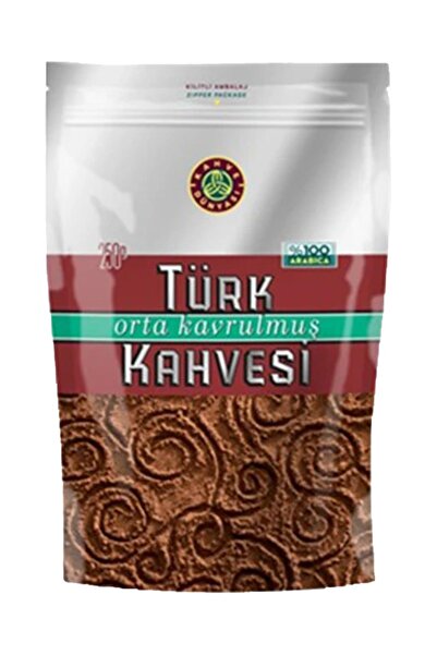 Kahve Dünyası Zıpper Turkish Coffee Medium Roast 250 Gr X 6 Pieces
