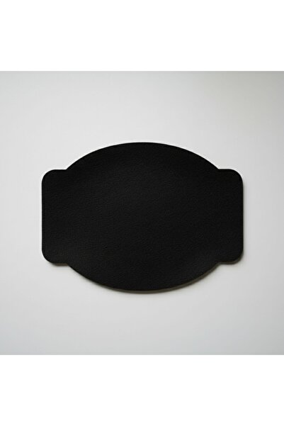 Grand Fine Art 2 قطعة من التجهيزات الأمريكية على شكل صينية من اللباد الأسود