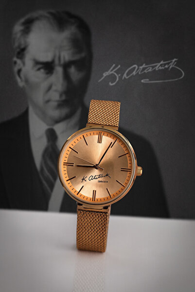 G Sport POLO Mustafa Kemal Atatürk Straw Cord Women's Wristwatch (Adjustable Cord for Wrist)