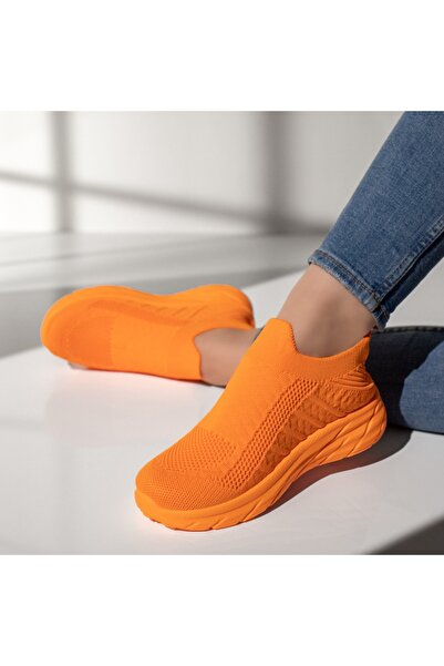 BMoD Espadrile sport din material textil portocaliu pentru femei MOD13176
